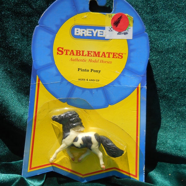 Breyer Horse- Stable Mates, Pinto Shetland Pony #5605