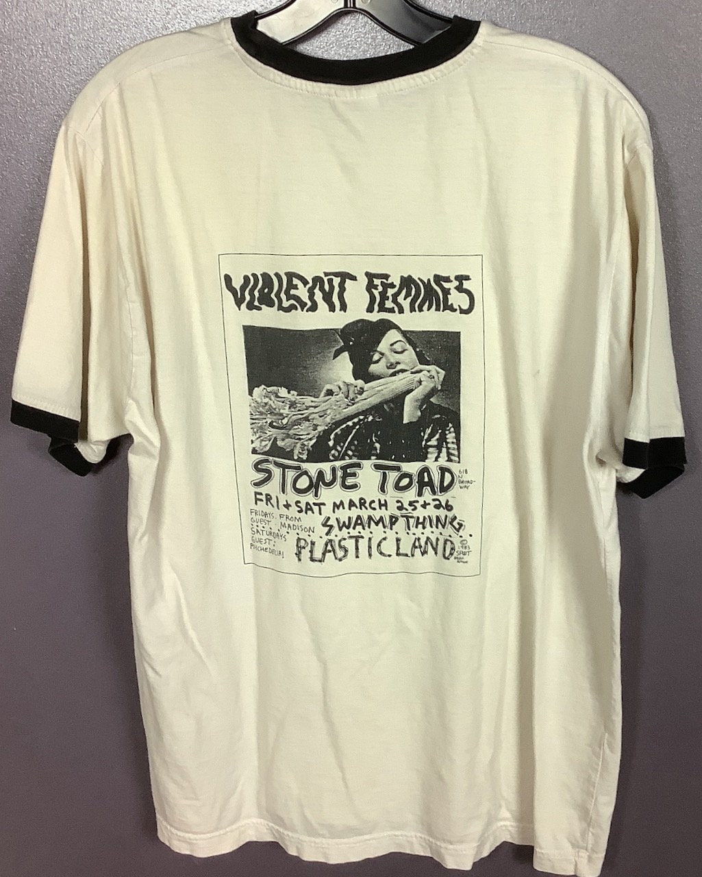 Vintage 1983 Violent Femmes Tour T Shirt - Etsy