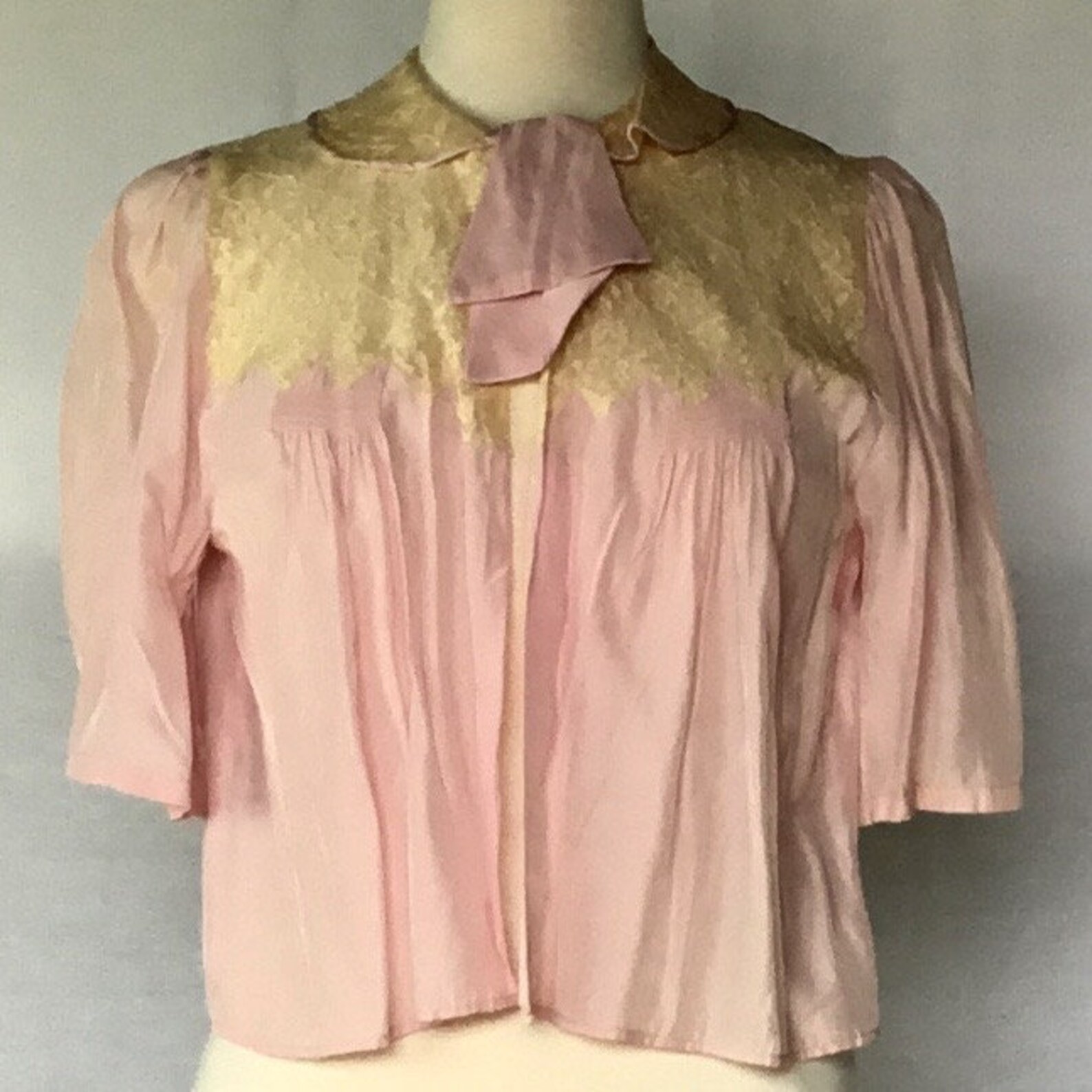 Vintage 1940s Bed Jacket Etsy