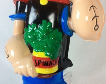 Vintage 1990s Headlites Blow Mold Popeye the Sailor Wall Lamp - Etsy