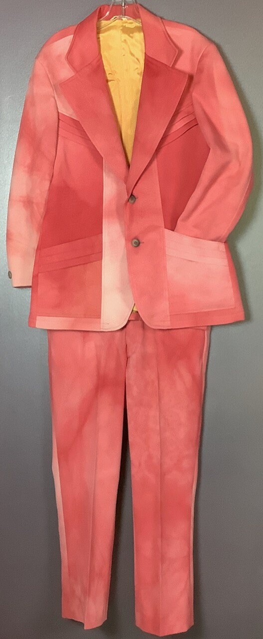 Vintage 1970s Mens Tie Dye Suit Etsy