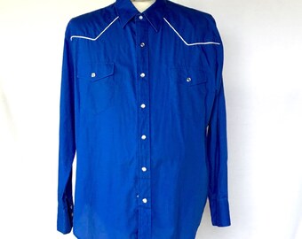 Vintage 2000s High Noon Men’s Western Shirt