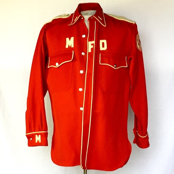 Vintage 1940s Fireman’s Shirt