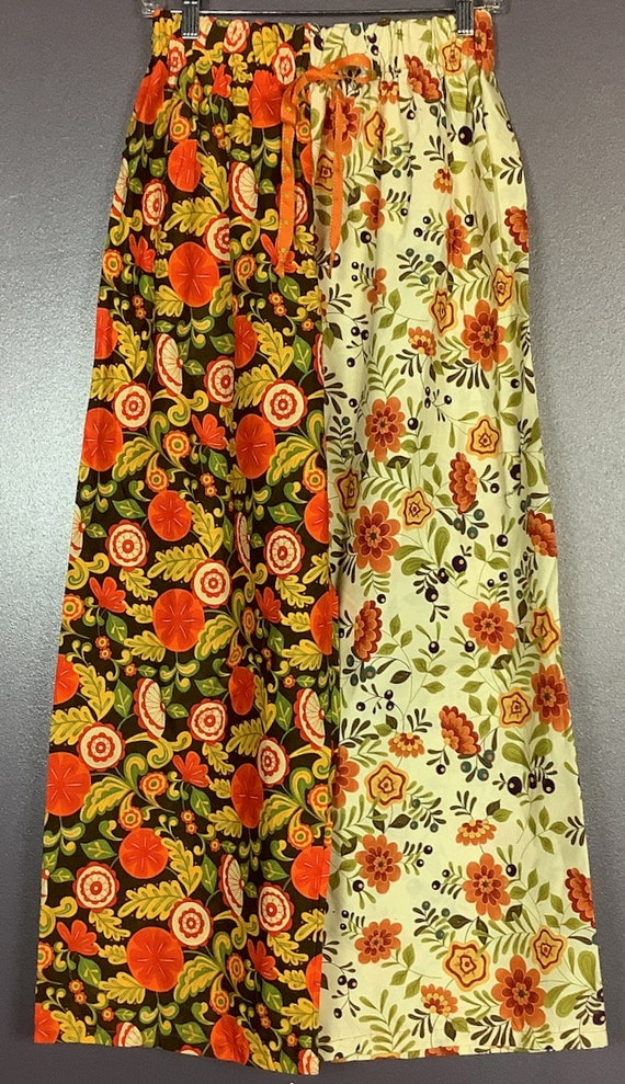 Vintage 1980s Floral Pattern Ladies Pants - image 3