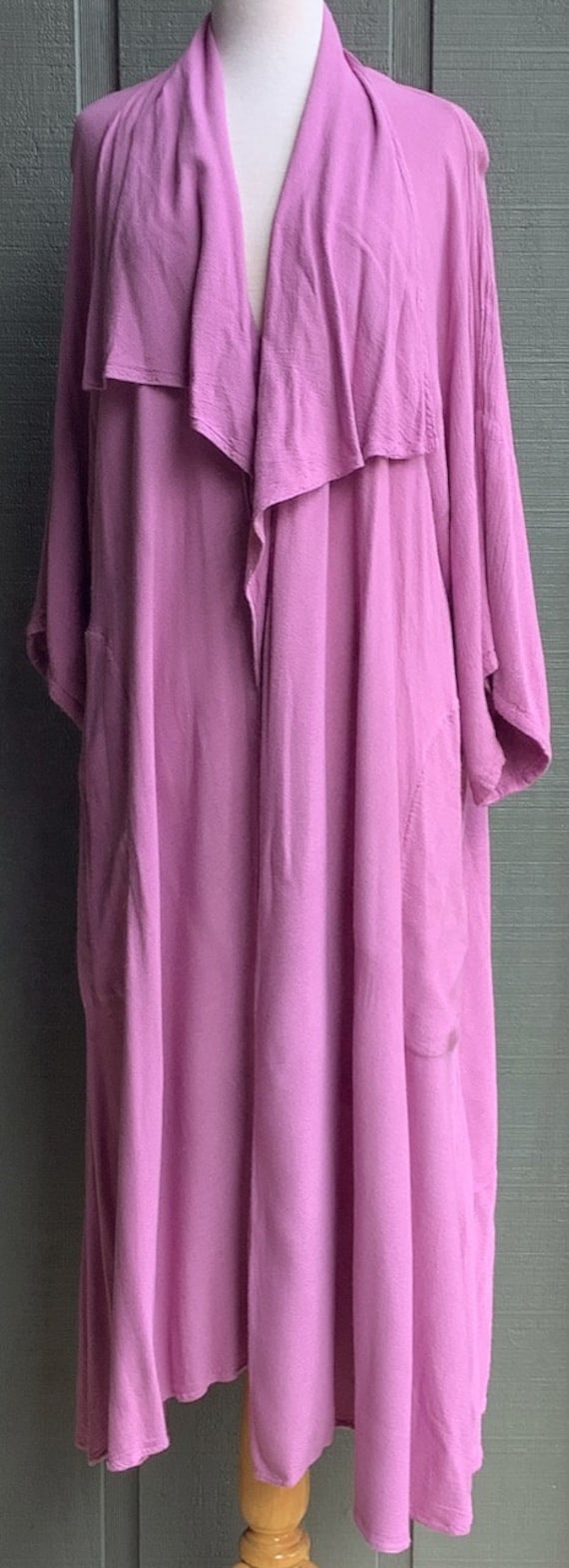 Veste Kimono Tienda Ho Imprimé Floral Rayé - Taille Unique Occasion
