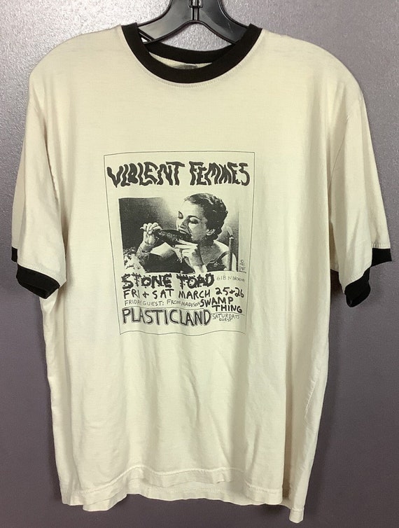 Vintage 1983 Violent Femmes Tour T Shirt - Gem