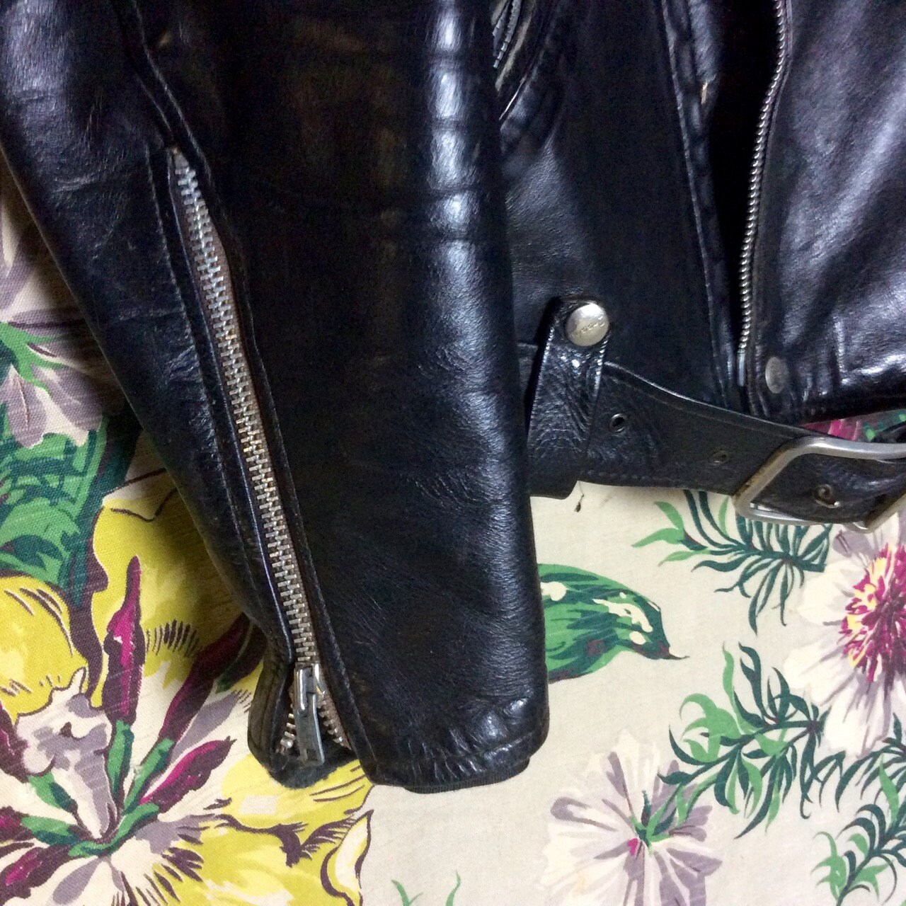 Vintage Brooks Black Leather Motorcycle Jacket - Etsy Vintage Brooks Black Leather Motorcycle Jacket - Etsy
