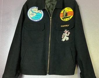 ジャケット・アウター 90s Souvenir Jacket \"CVN 70\" 90s Souvenir Jacket 