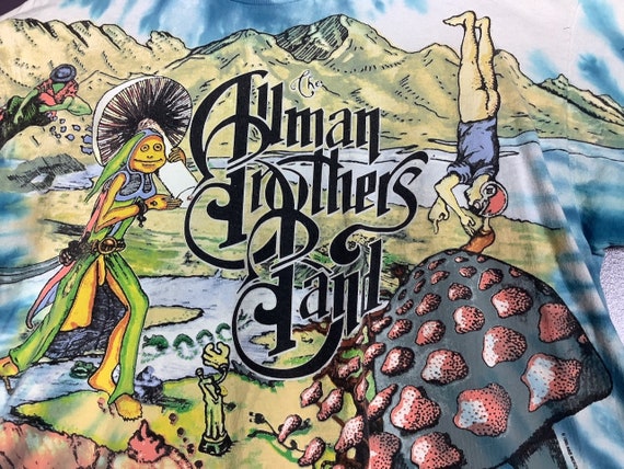 Buy Vintage 1995 Allman Brothers Band Tour T-shirt Online in India 