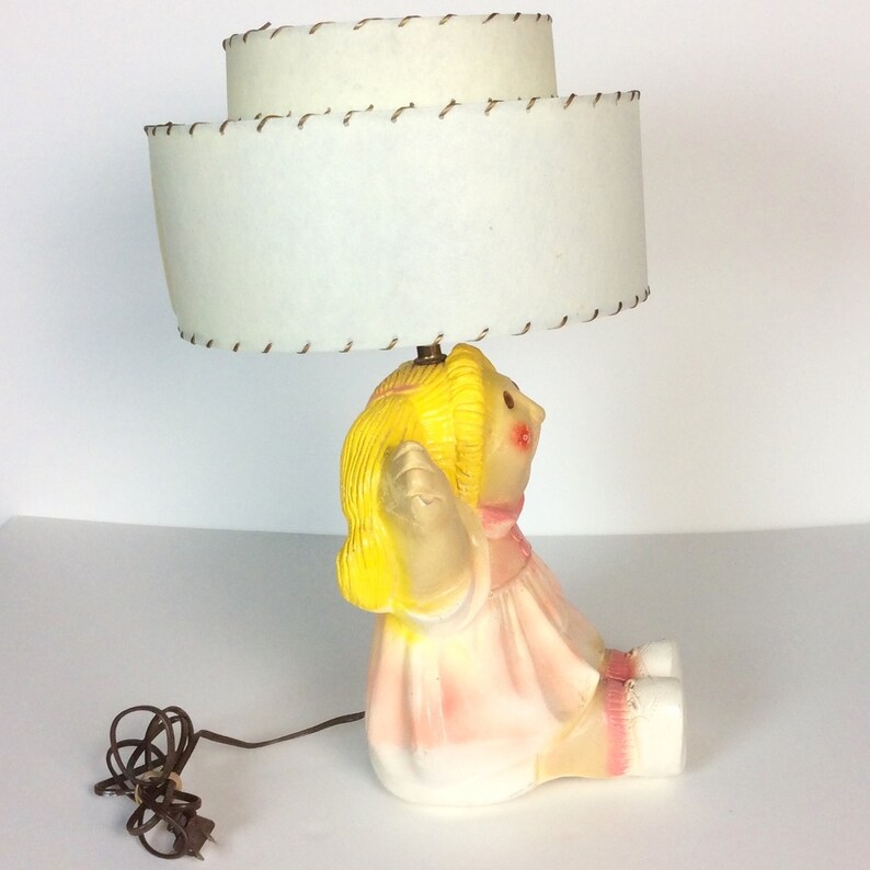 Vintage 1980s Cabbage Patch Kid Lamp Etsy