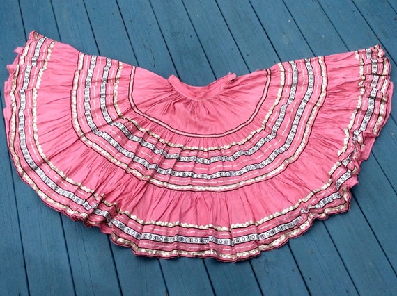 Vintage 1950s Fiesta Circle Skirt