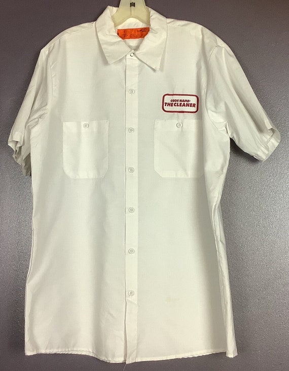 Vintage 2000s “ Code Name the Cleaner” Work Shirt