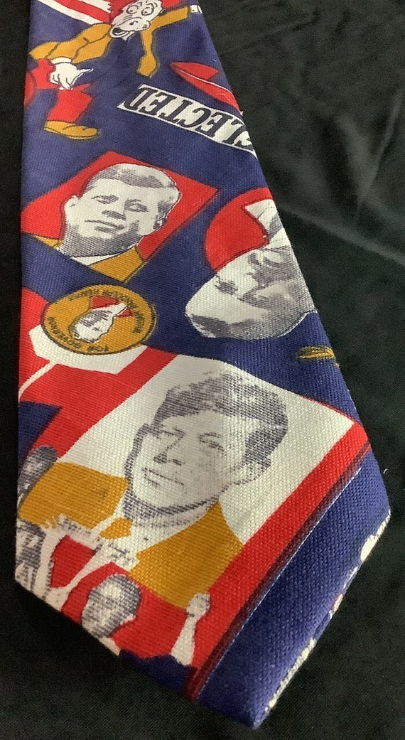 Vintage 1970s Political Necktie