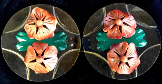 Vintage 1930s Art Deco Belt Buckle