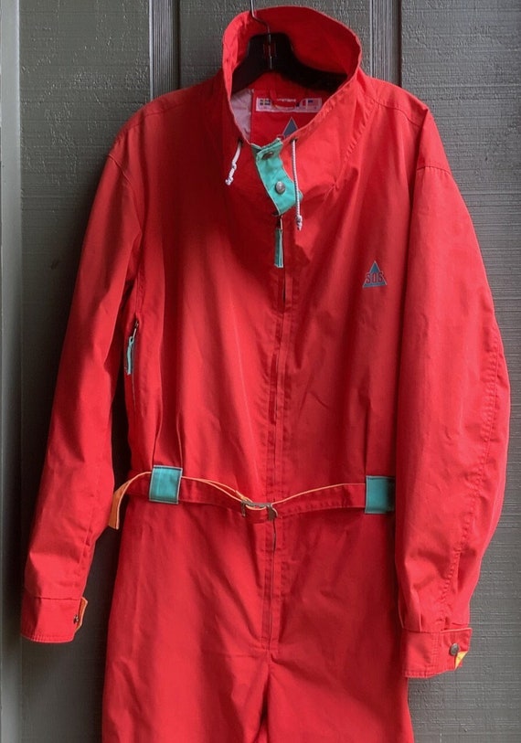 Vintage 1990s SOS of Sweden Ski Suit