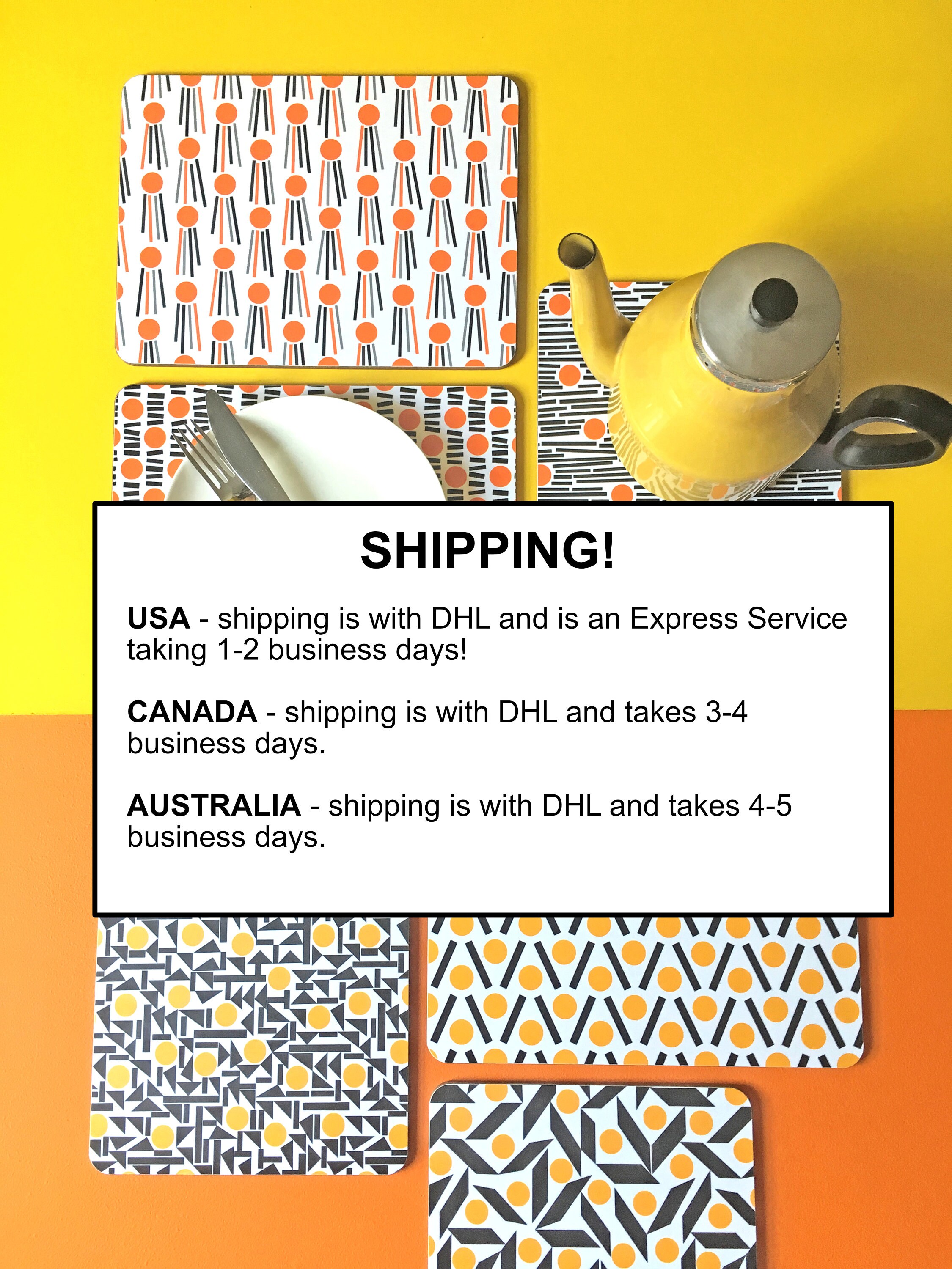 4 Placemats Green Cork Placemats Blue Placemat 6 Tablemats Etsy