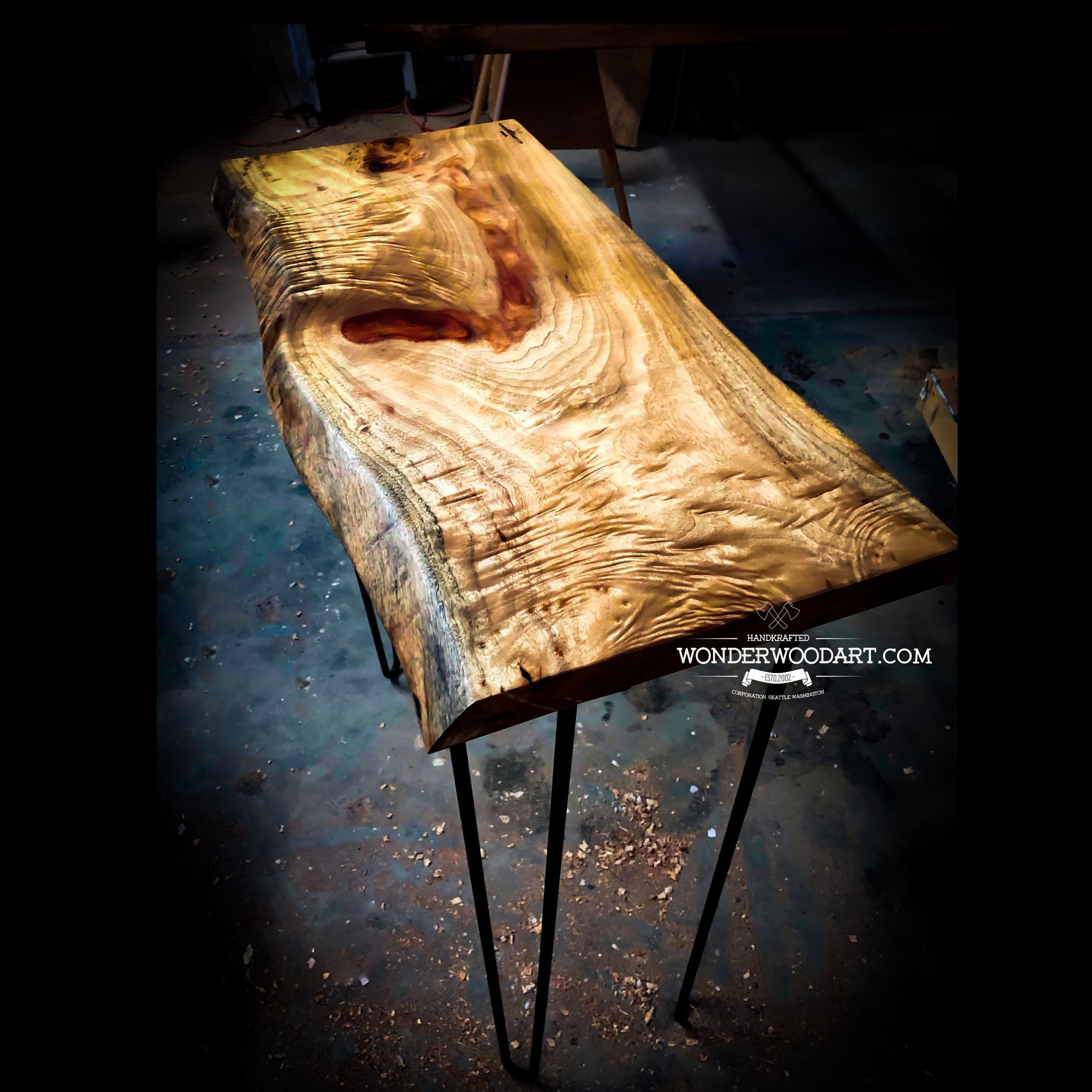 Live edge 2024 cypress coffee table