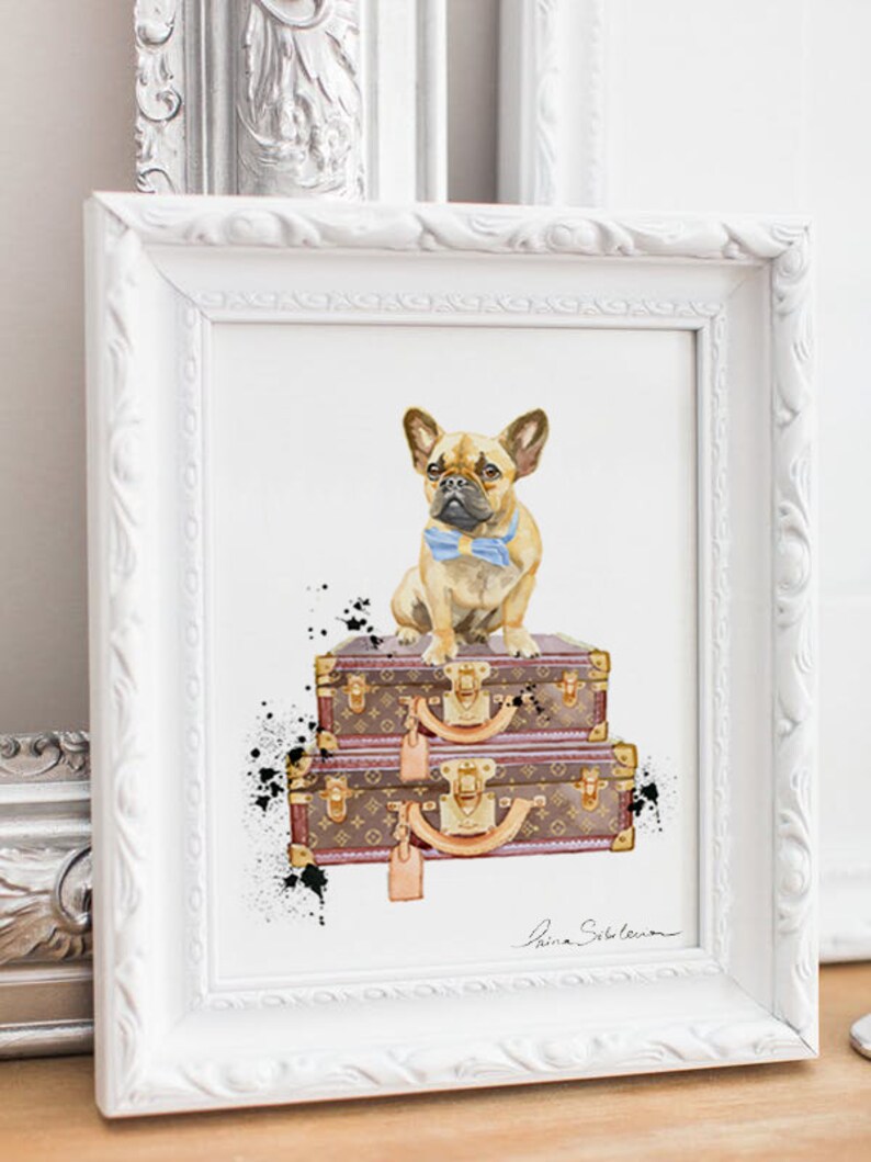 French Bulldog Gifts Louis Vuitton French Bulldog Frenchie ...