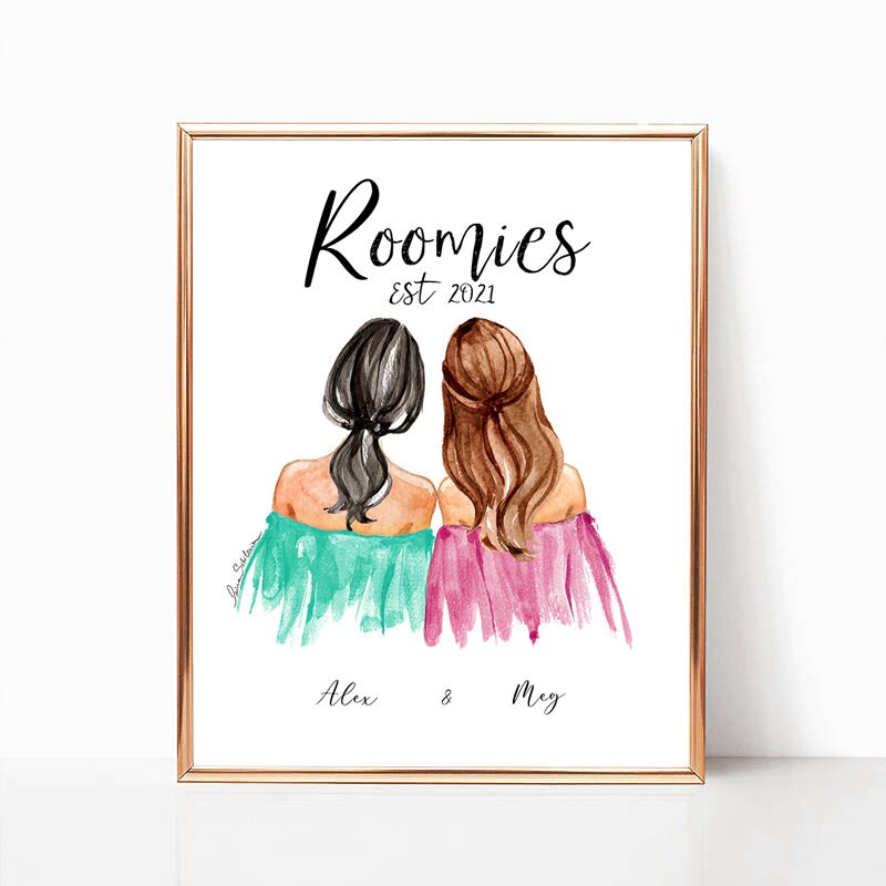 Personalized Gift for Roommates Personalized Roommate Etsy