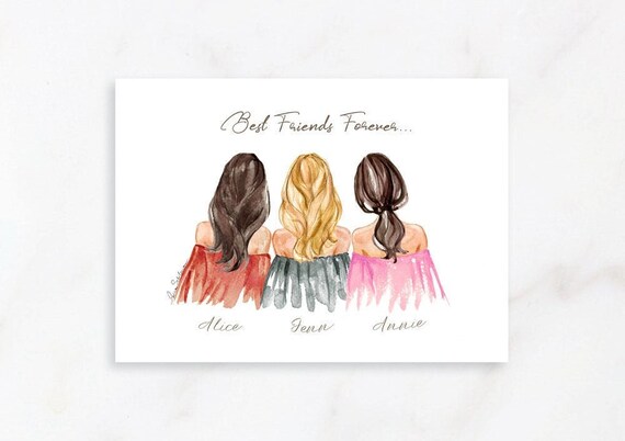 Best Friend Personalized Birthday Gifts Best Friends Birthday Etsy