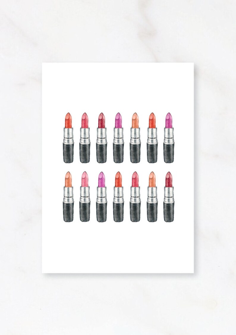 À Rouge Artiste Lèvres De MaquillageEtsy Mac htrCxsQd