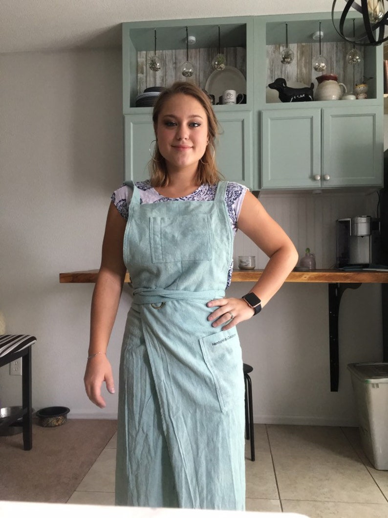 Durable cotton canvas pottery apron ceramic apron throwing Etsy