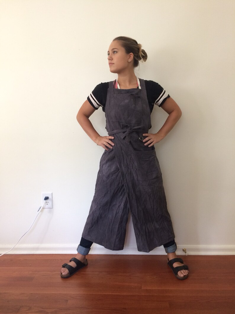 Durable cotton canvas pottery apron ceramic apron throwing Etsy