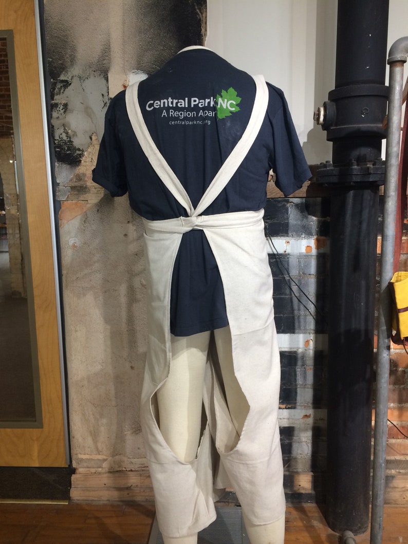 Durable cotton canvas pottery apron ceramic apron throwing Etsy