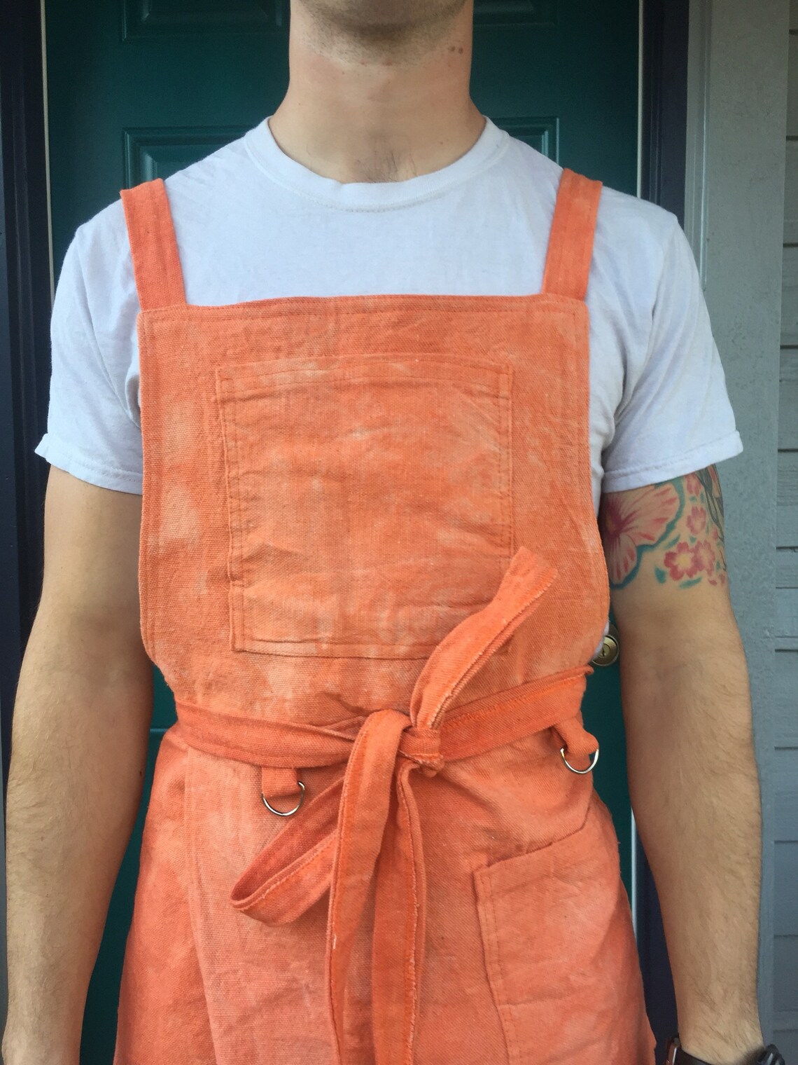 Durable cotton canvas pottery apron ceramic apron throwing Etsy