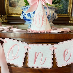 Embroidered Birthday Banner