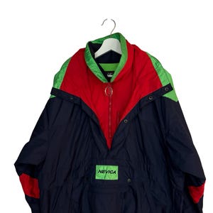 90&#39;s Ski Jacket, NEVICA Winter Ski Jacket, Size M Snowboard Jacket Vintage Ski Jacket Athletic Winter Coat, Adult Outerwear, Retro Ski Parka