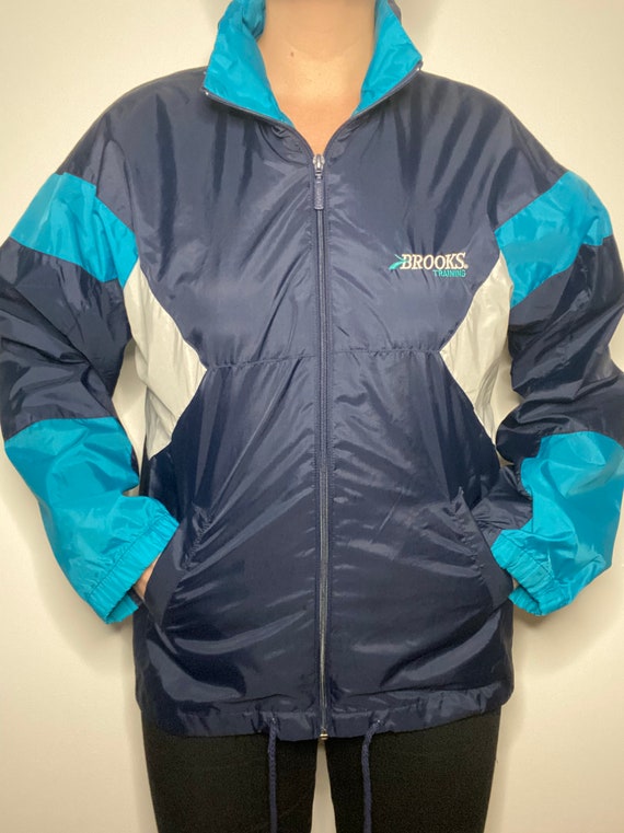 Vintage Brooks Windbreaker Size Medium 