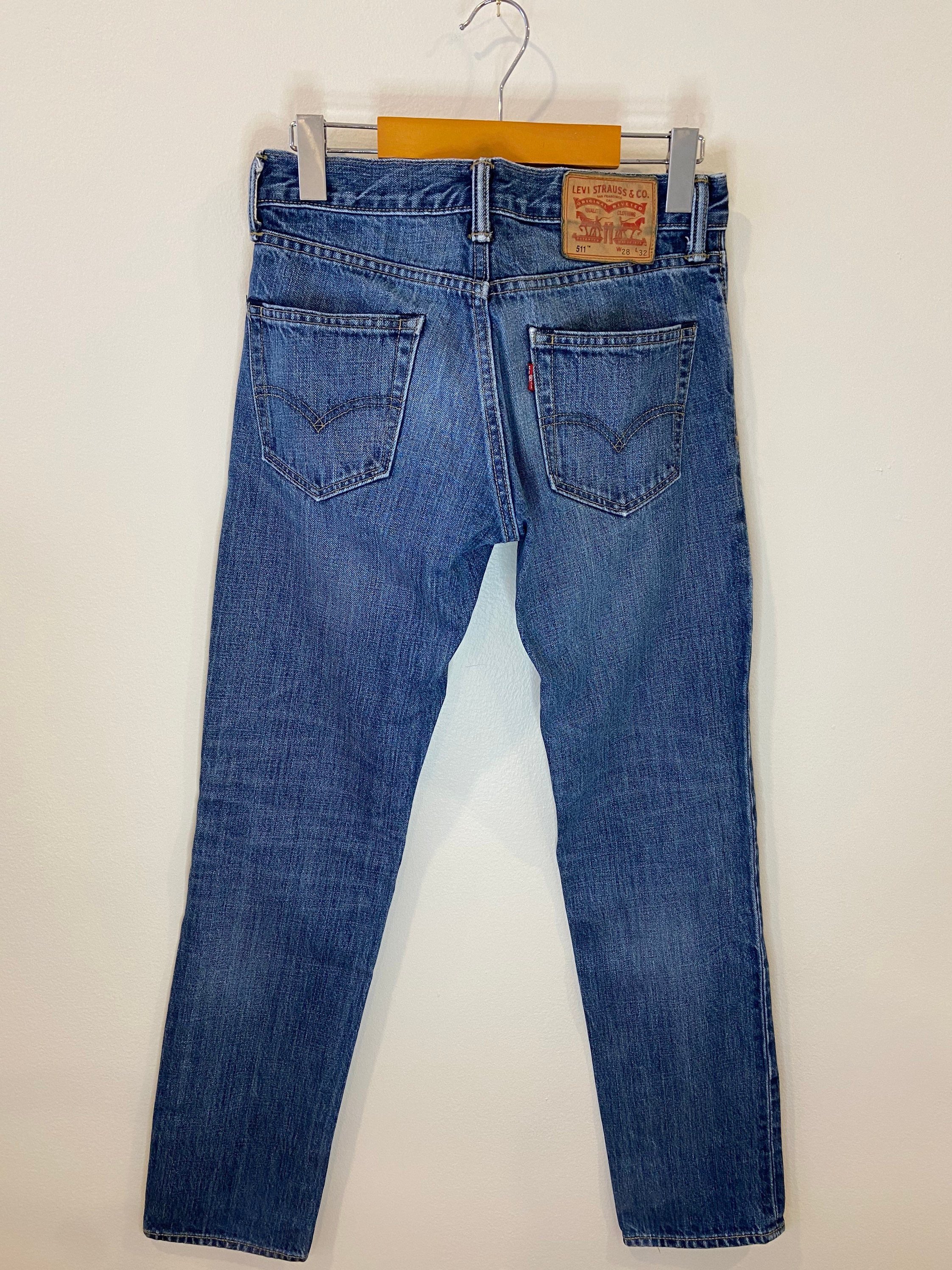 Vintage Levis 511 Jeans Size 28W 32L 