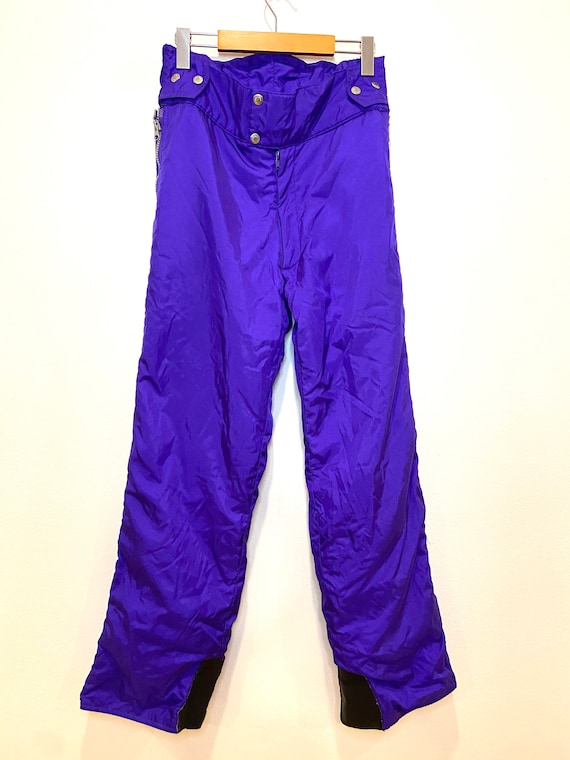 Pantaloni da neve anni '80, pantaloni da sci vintage anni '80, pantaloni da  neve, viola, pantaloni da sci retrò, taglia piccola, pantaloni da sci  invernali -  Italia