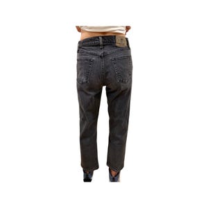 Wrangler Jeans Size 30 Black Denim, Baggy Jeans, Wrangler, Vintage Jeans, size 26 image 6
