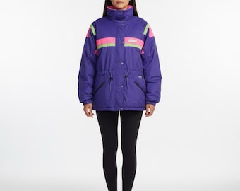 ファンキーなヴィンテージ 80 年代 Ossi® スキーウェア マルチカラー