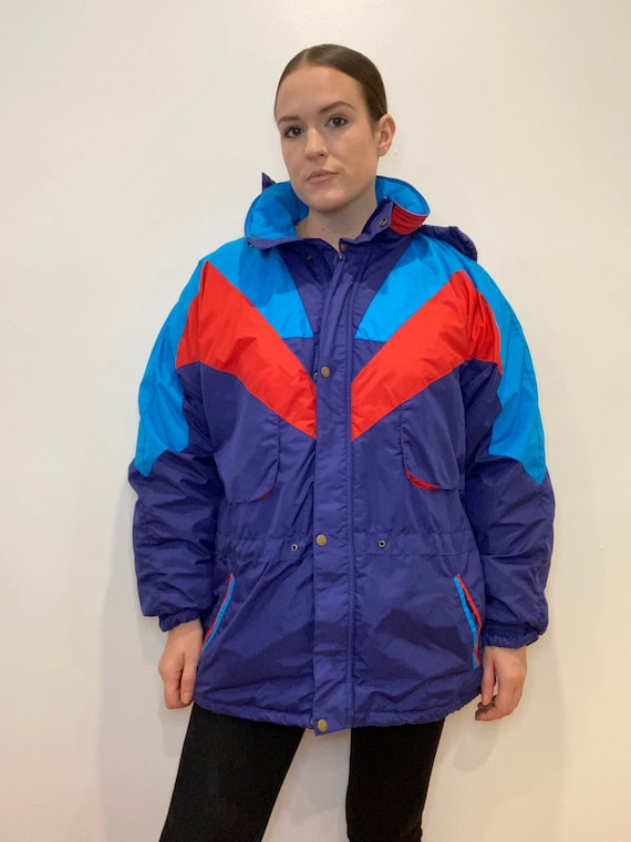 80’s Ski Jacket, Winter Ski Jacket, Snowboard Jack