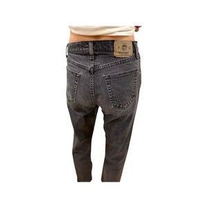 Wrangler Jeans Size 30 Black Denim, Baggy Jeans, Wrangler, Vintage Jeans, size 26 image 5