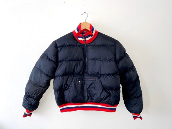 vintage tommy hilfiger bomber jacket