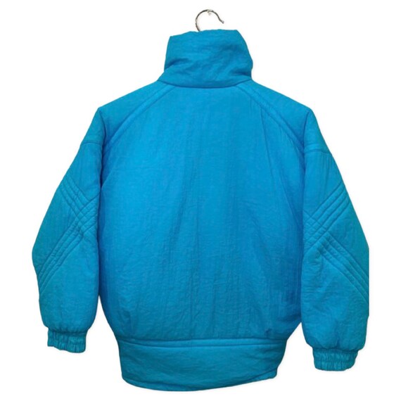 80 s Ski Jacket Bright Blue Jackets and Coats Winter Jacket