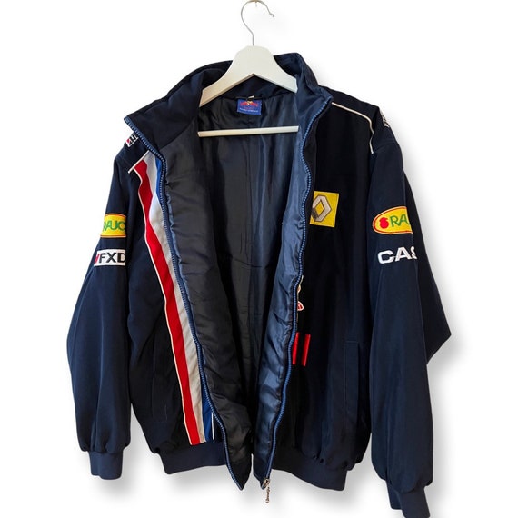 Vintage REDBULL Racing Jacket, NASCAR Racing Coat, Fi… - Gem