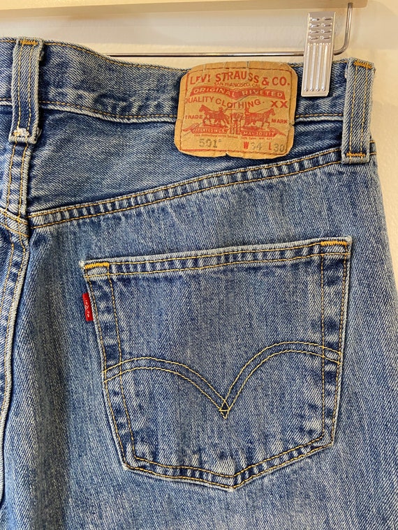 Vintage Levis 501xx Jeans Size W34 L30 Vintage Jeans Denim - Etsy