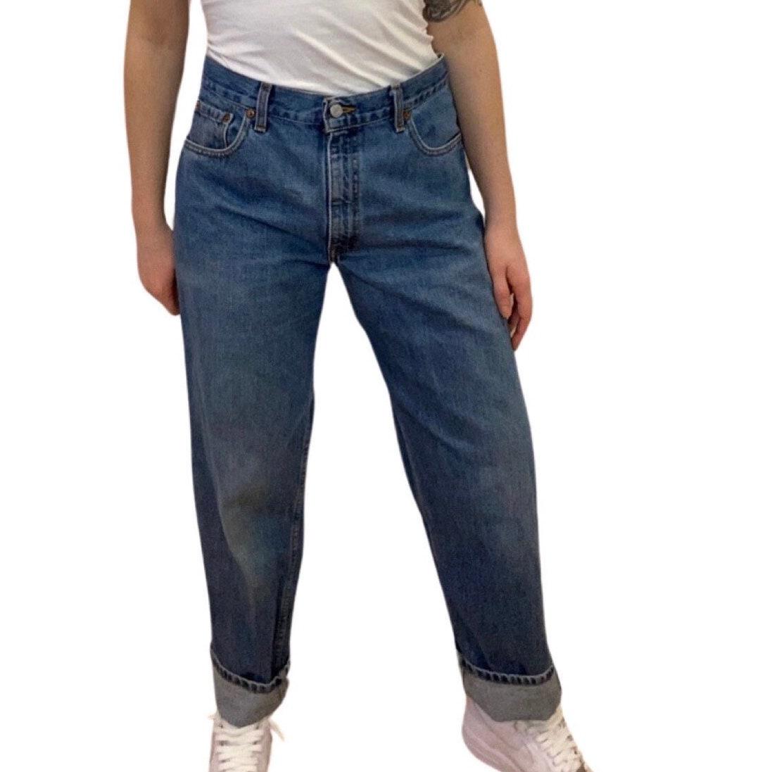 Bershka - Jeans extra larghi blu medio anni '90 Bershka - Jeans extra larghi blu medio anni '90