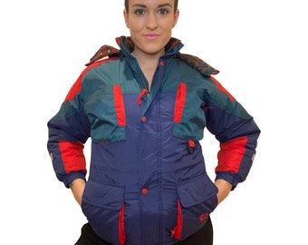 80's Ski Jacket, Xs Retro Winter Jacket,  80's Coat, Warm Jacket, Retro Ski, Small, 1980s Ski Jacket, Snowboard Jacket