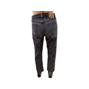 Wrangler Jeans Size 30 Black Denim, Baggy Jeans, Wrangler, Vintage Jeans, size 26