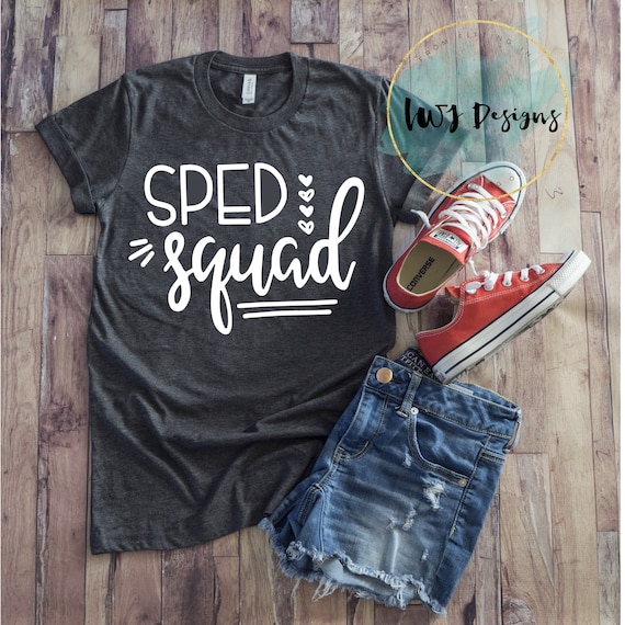 Education Teacher Shirts Sped | Etsy