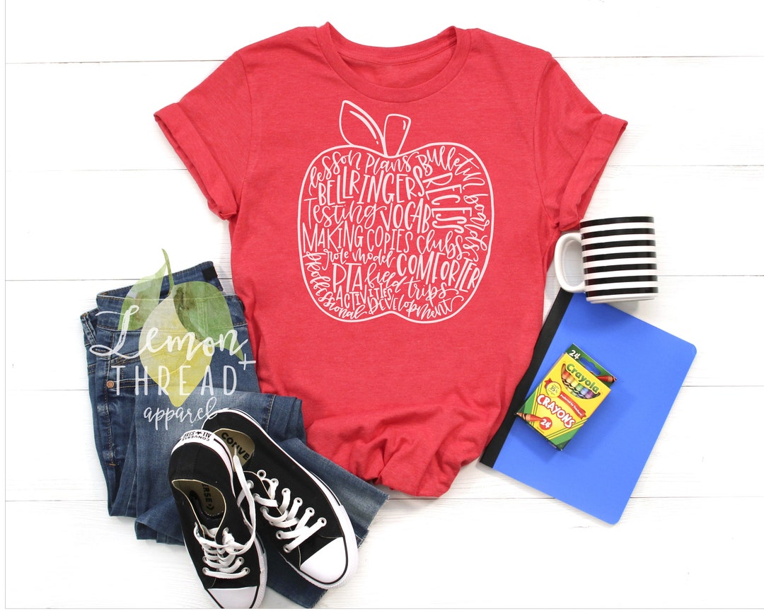 Back to School Shirt Teacher Shirt New Teacher Gift Etsy