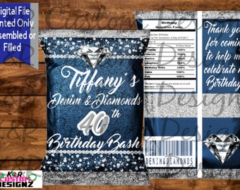 Denim And Diamonds Over 70 Customizable Or Handmade Options Etsy