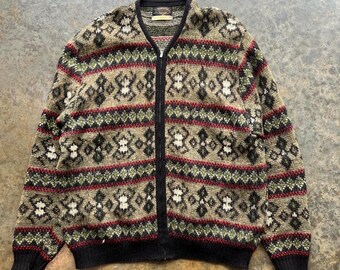 70’s PURITAN vintage mohair cardigan Vintage 70s Puritan Mohair Blend Full Zip Cardigan Sweater