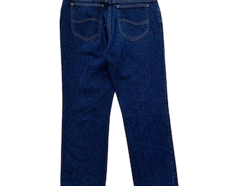 Vintage 80s Lee Jeans Dark Wash - size 34
